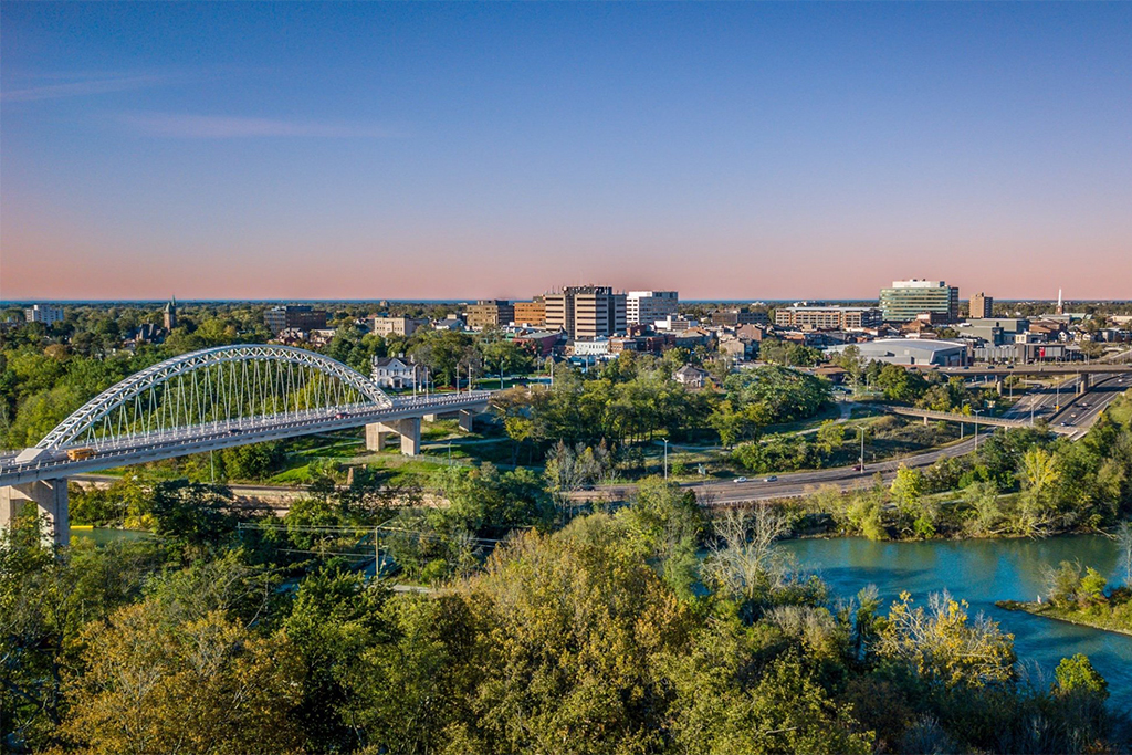 st catharines aerial